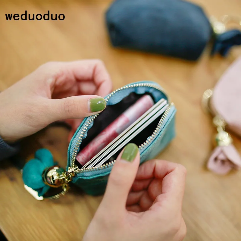 Weduoduo брендовый женский кошелек для монет мини милый Prtaloid подвеска органайзер