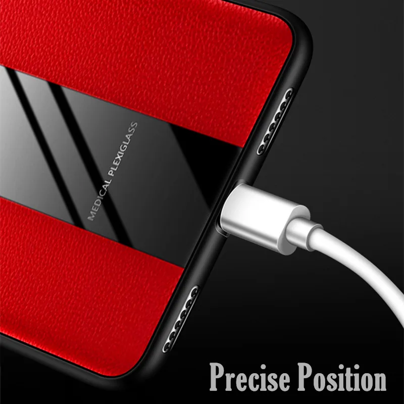 Прочный ТПУ чехол PDGB для Huawei P20 P30 Lite Mate 10 20 Pro Nova 3 4 3i 3e 4e с кожаным рисунком деловой
