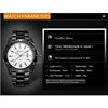 Relojes marca CURREN de hombre a la moda informales, completo con indicador de fecha reloj de acero, reloj deportivo de cuarzo resistente al agua, relojes de pulsera para hombre ► Foto 2/6