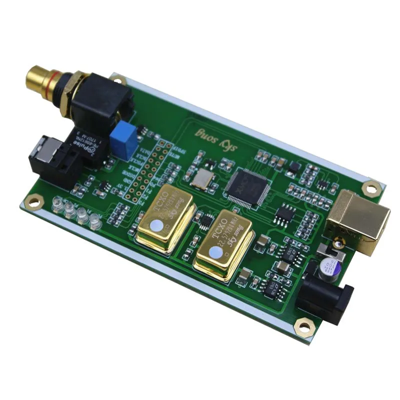 XMOS XU208 асинхронный USB коаксиальный Оптический выход цифровой интерфейс IIS DSD256 spdif