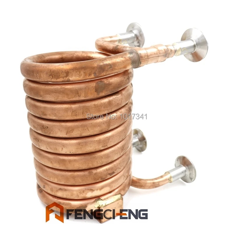 Copper Counterflow Wort Chiller, Brewing Equipment, 1.5"TC