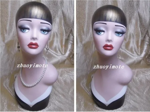 

High quality vintage Mannequin dummy Head Bust, Wig Hat Jewelry Display,mannequin female