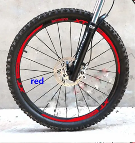 

Stickers/decals of mountain bike/bycicle wheel rim in 26 inch cycling for MTB SHIMANO XT M785 free shipping