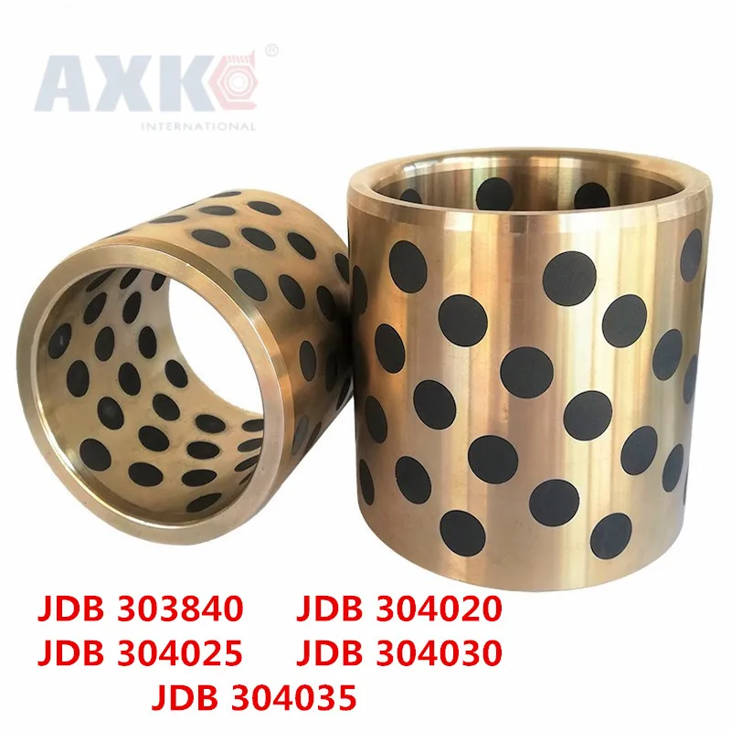 

AXK Rodamientos Jdb303840 Jdb304020 Jdb304025 Jdb304030 Jdb304035 Graphite Copper Set Bearing Bushing Oil Self-lubricating Jdb