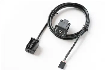 

12 Pin AUX Cable MP3 Audio Socket Adapter for Opel CD30 CDC40 CD70 DVD90