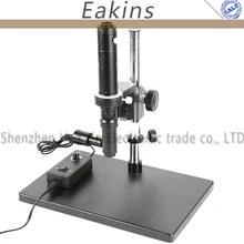 1000X осмотр зум Монокуляр c-крепление объектив+ коаксиальный светильник+ стерео подставка для PCB SMD промышленный микроскоп камера