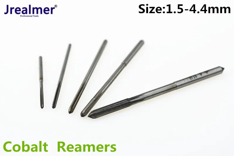 

Jrealmer 1.5-4.4mm H8 Chucking Cobalt M35 Reamers Machine Reamers Straight Groove HSS Reamers Milling Reamer Chucking