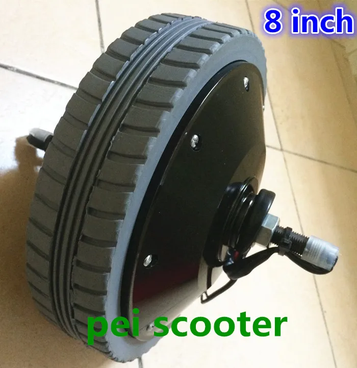 brushed hub motor