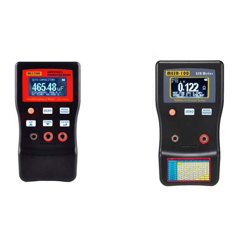 

MLC500 Auto Range LC Meter + MESR100 In Circuit ESR Cap Capacitor Meter Tester