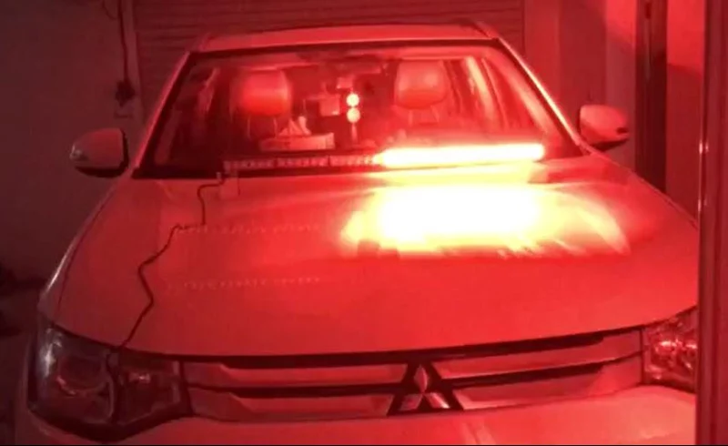 35 дюймов двухсторонний полицейские, пожарные машины скорой помощи автомобиль грузовик комплект предупреждающих светодиодных ламп светильник аварийного проблесковый маячок маяки опасности Строб Предупреждение светильник s