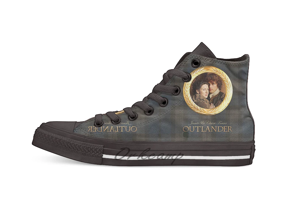 

Jamie Claire on Fraser plaid Novelty Design Casual Canvas Shoes Custom shoes Drop Shipping