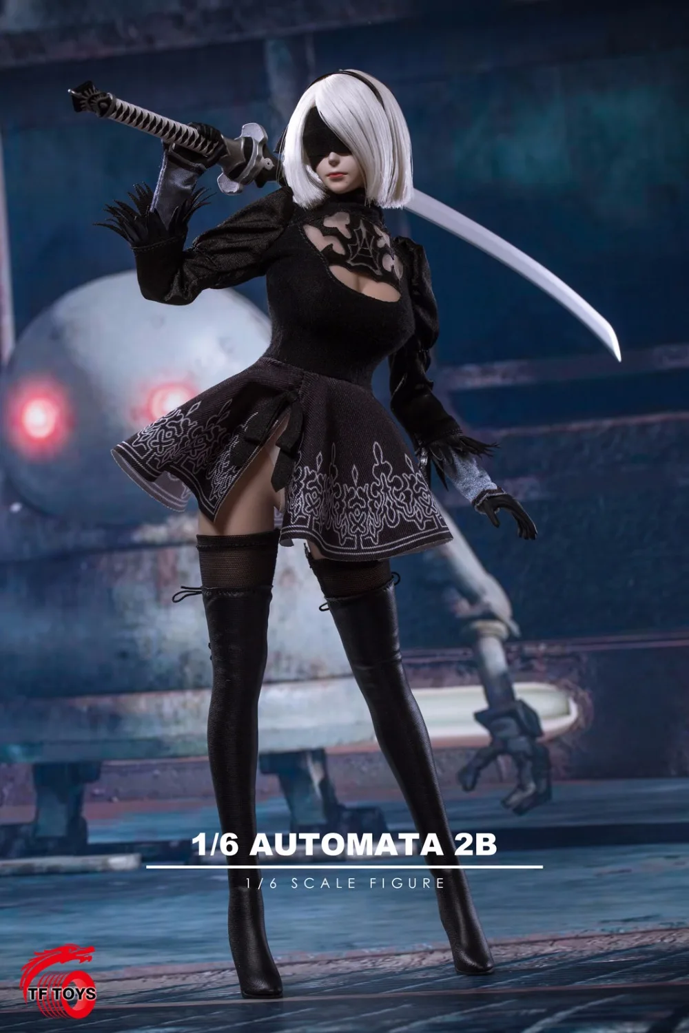

TF TOYS TF01 1/6 Female Robot Suit For AUTOMATA 2B Neal: Mechanical Age for 12" Phicen TBLeague Action Figure DIY