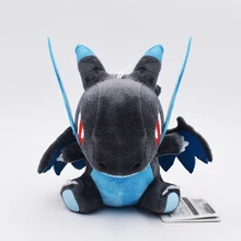 2017 Free Shipping 17cm Pikachu Go Plush Toys MEGA X Charizard Plush Toy Doll Kid’s Gifts
