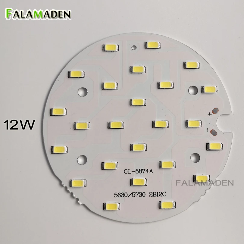 6 Вт 9 Вт 12 Вт 18 Вт светодиодный щит высокого качества SMD5730/5630 epistar чипы 120lm/W 220-300mA круглой и квадратной формы