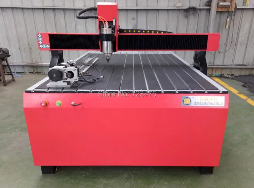 

woodworking machine 1212 wood cnc router with vacuum working