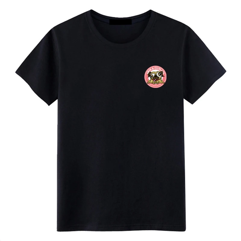 

High quality brand men T shirt casual short sleeve o-neck fashion printed cotton t shirt men white/red tee shirt