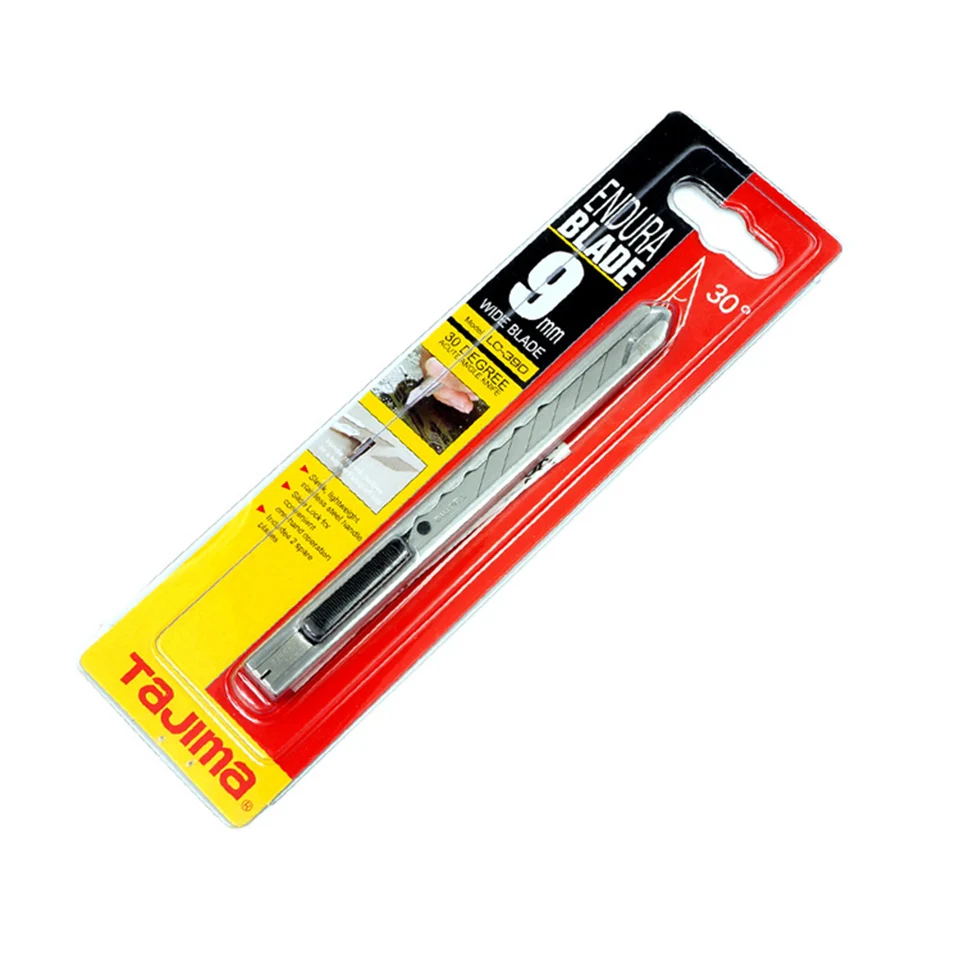 

Free shipping 9mm Japan famous brand Jajima 30 angle Stainless steel Knife for car wrap MX-LB390 whole sale