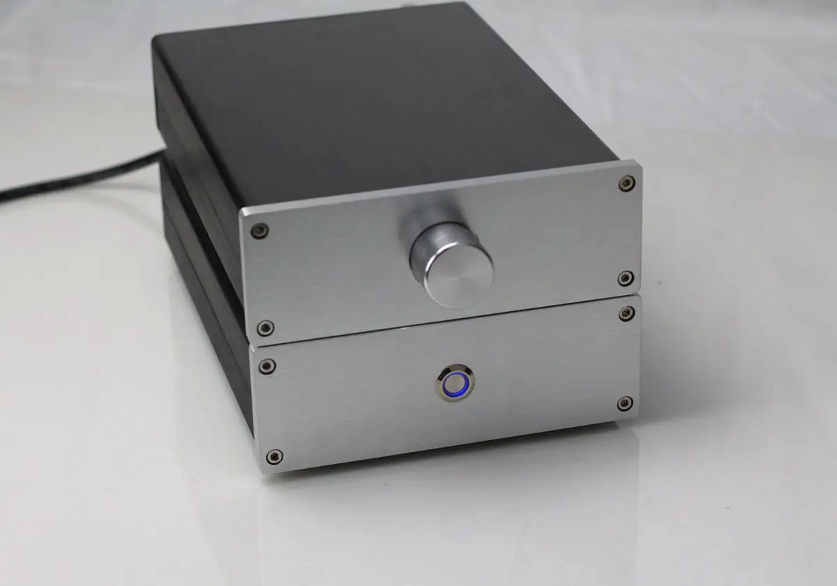 

ZEROZONE HIFI Split MX50SE Stereo Power amplifier 100W+100W desktop amp + PSU L8-9