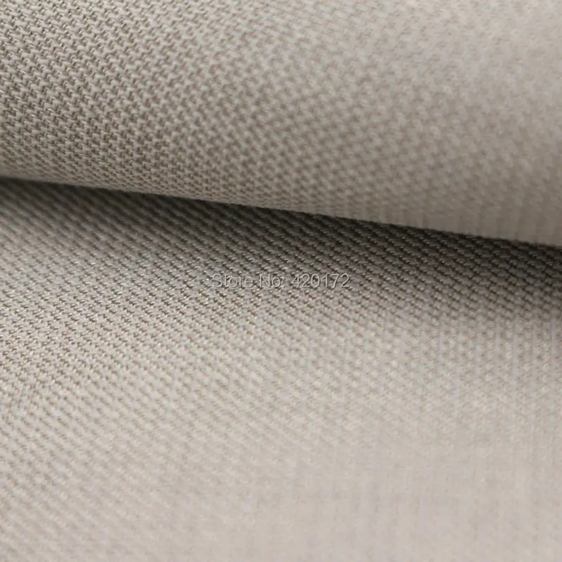 Silver Cotton Conductive Fabric Anti Radiation RFID Blocking Fabric For Making Cloth Antibacterial Fabric With Wholesale Price