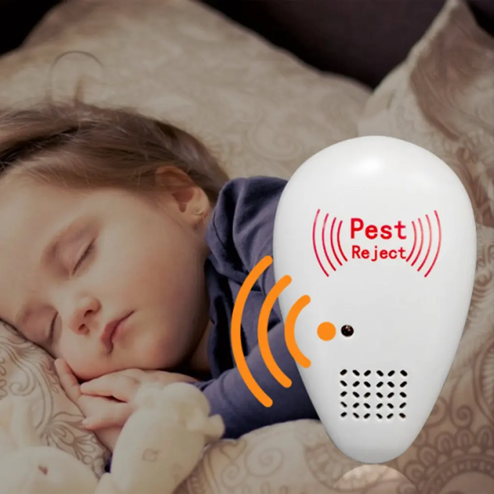 

1803 Portable Ultrasonic Mosquito Repellent Insect Repeller Electronic Drive Cockroach Mouse Drive Insecticide Insect Killer