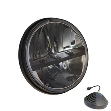 H4 Round Headlight 7” 30W 15W H13 High Low Dipped Beam Waterproof Car Daytime Running Lights for Jeep Lada Niva Uaz