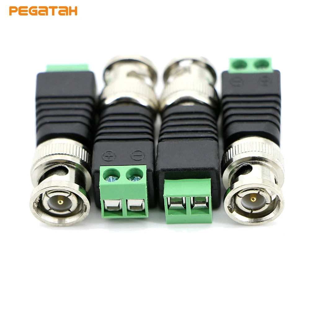 10PCS BNC Connectors DIY for CCTV Surveillance Video Camera Coaxial/Cat5/Cat6 Cables 10PCS BNC Connectors DIY for CCTV Surveillance Video Camera Coaxial/Cat5/Cat6 Cables