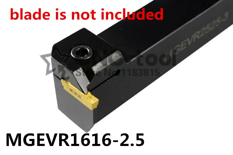 MGEVR1616-2.5 инструмент для прорезания наружных канавок держатель режущие