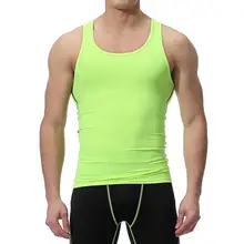 Обтягивающие колготки для фитнеса, топы на бретелях, быстро сохнут, Для мужчин без рукавов, для тренажерного зала Костюмы Летние тренировки жилет спортивная рубашка Для мужчин крутые Топы