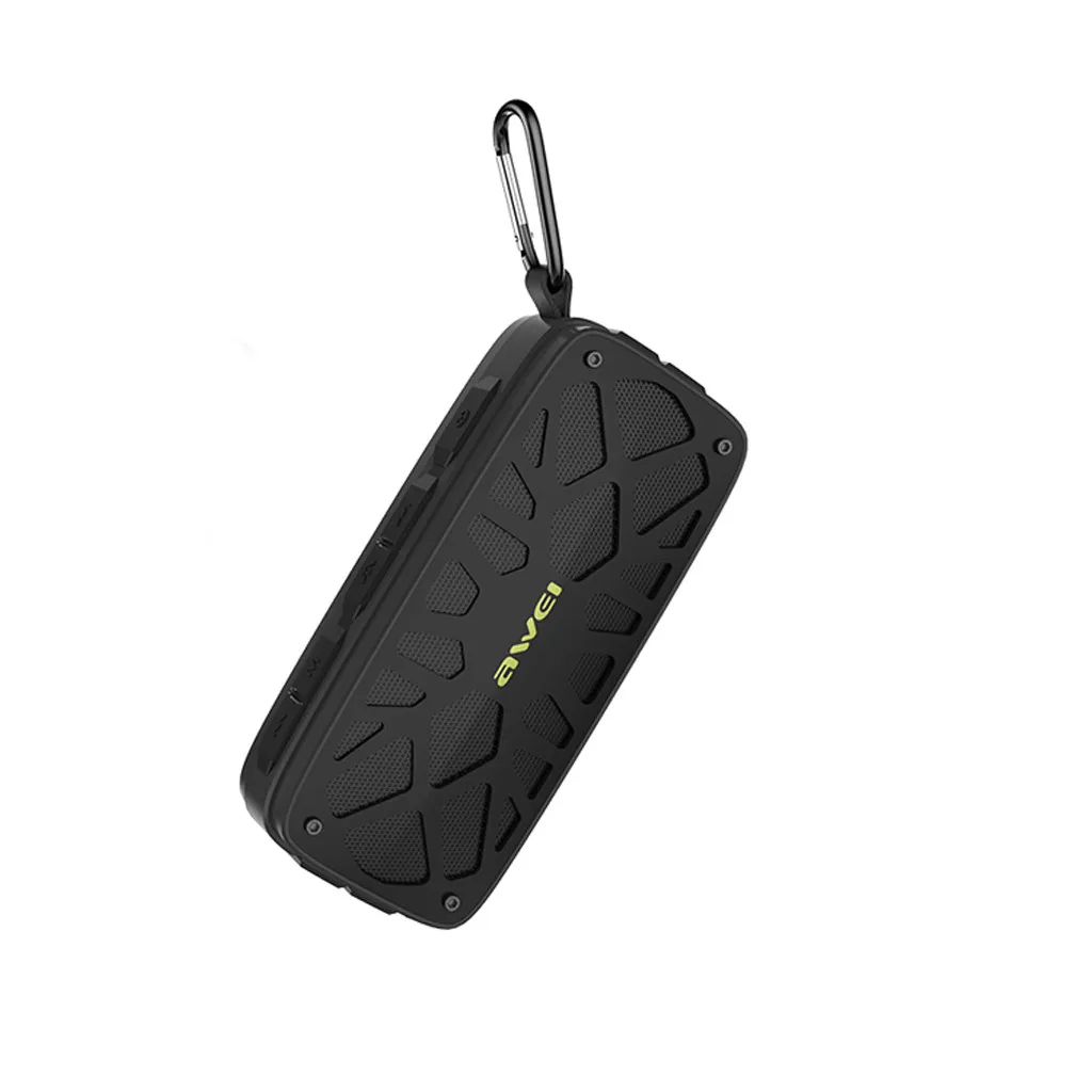 TWS Waterproof Portable Bluetooth Stereo Speaker Outdoor Wireless Shower Loud