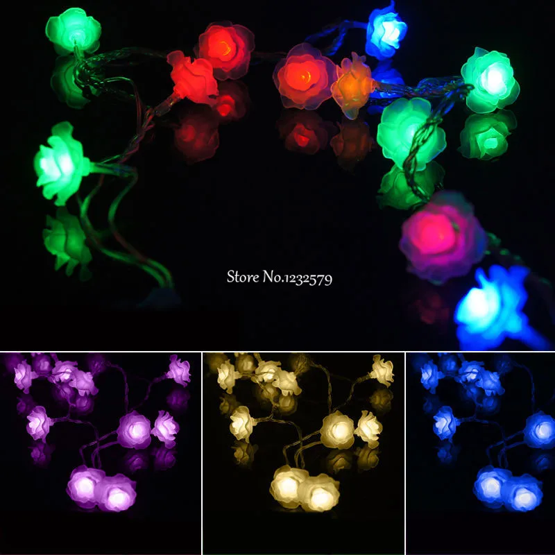 Multicolor 20 30 40 50 80 Led Fairy String Lights Battery Operated Multicolor 20 30 40 50 80 Led Fairy String Lights Battery Operated