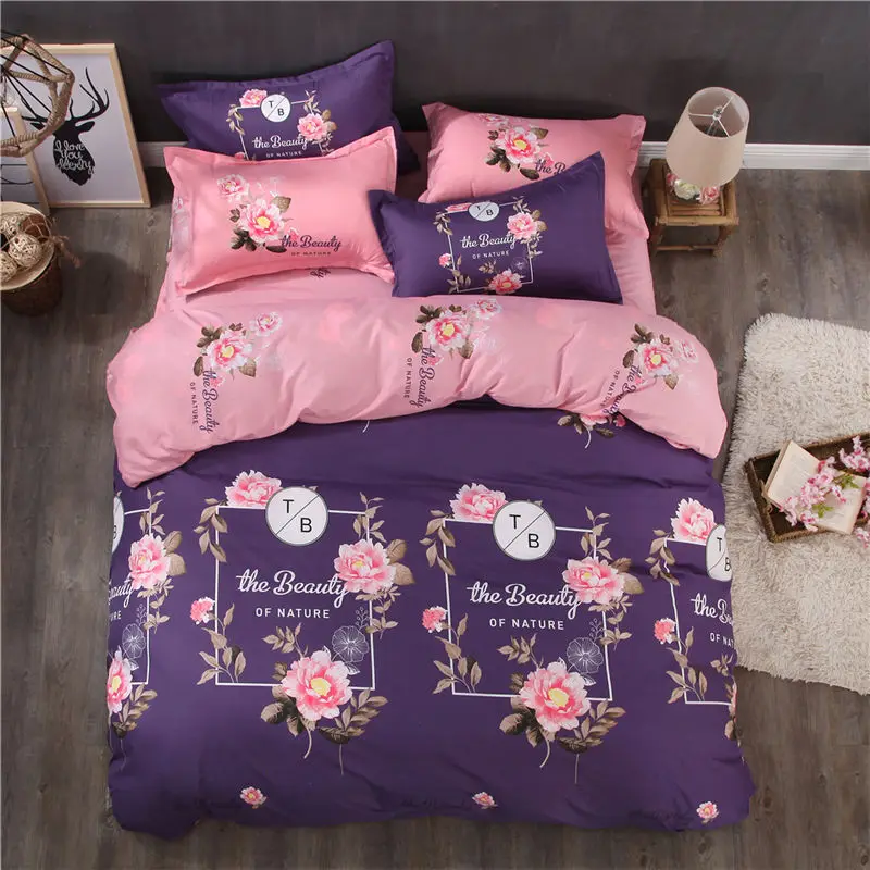 

Fashion 4pcs Bedding Set Queen Size Kids Bed Set Keyboard New Cotton Duvet Cover Sets Bed Sheet 2 Pillowcases Home Bedlinen