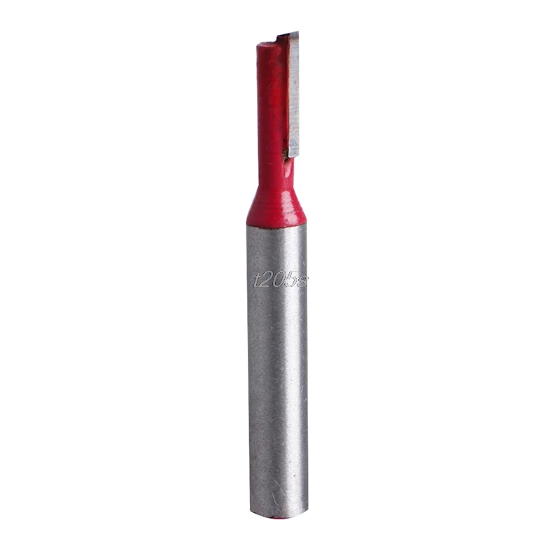 Single Flute 1//4/" Shank 3//16/" Cutting Diameter Straight Router Bit