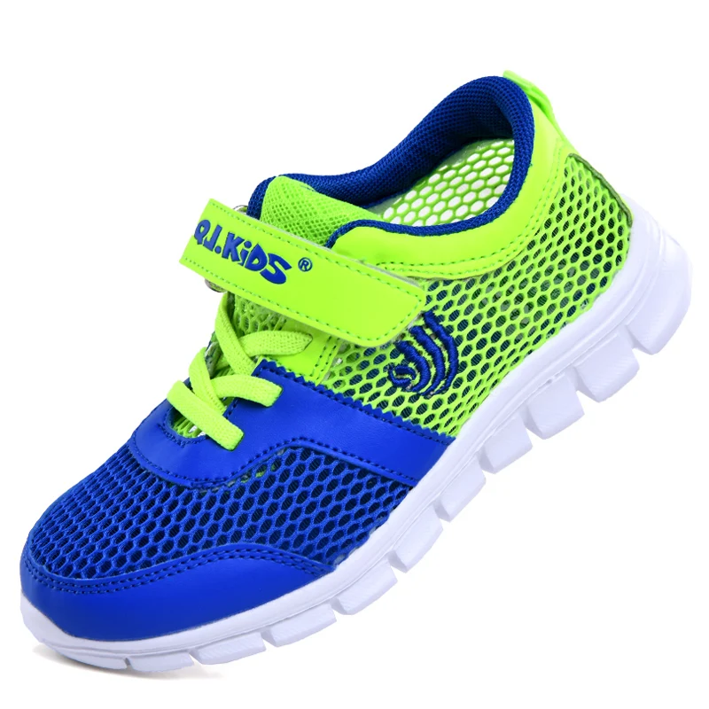 

2019 New Style Summer Air Mesh Breathable Kids Shoes Boys Running Shoes Girls Sport Shoes Children's Lightweight Trainer Sneaker