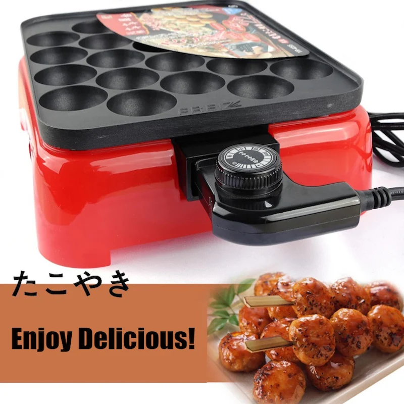 Temperature control takoyaki machine Japan popular snack equipment