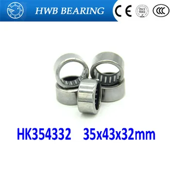 

Free shipping 10pcs HK354332 35*43*32mm needle roller bearing HK3532 35x43x32mm +whosale and retail draw cup bearing