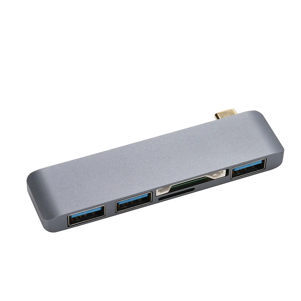 Usb 3,0 кардридер адаптер type-C USB 3,0 usb кардридер sd 3 в 1 комбинированный концентратор для ноутбука MacBook hp Dell Surface Pro z7