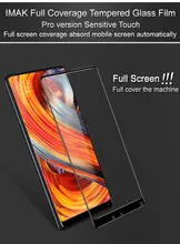 Mi Mix 2 Glas Film iMAK PRO+ Full curved Tempered Glass Protective Film For Xiaomi Mi Mix 2 Glass Screen Protector