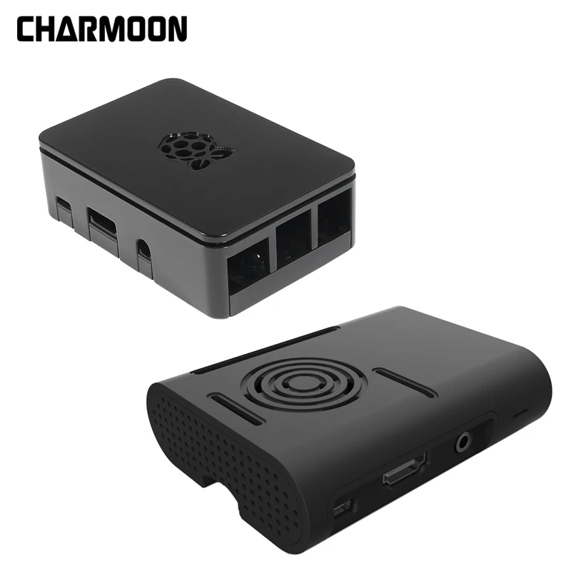 

For Raspberry Pi 3 Case Cover with Aluminum Heatsink Cooling Fan Protective Case for Raspberry Pi 3 Model B + Plus,PI 3 / 2