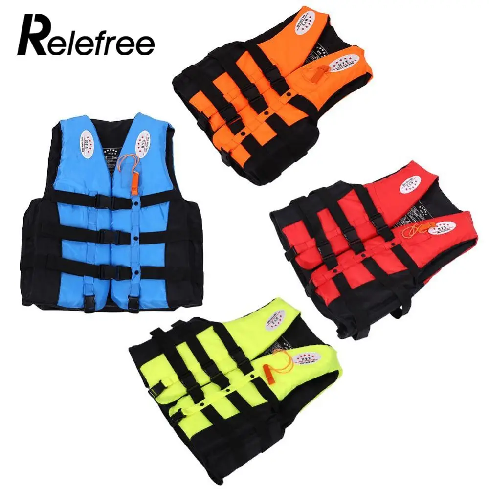 relefree Outdoor Life Vest for fishing life vest Life Jacket raft swim