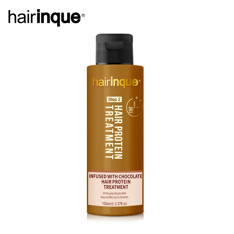 Новинка 12% шоколадное Кератиновое лечение волос HAIRINQUE для выпрямления