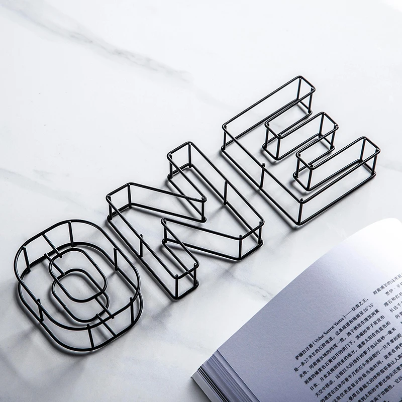 Figures in letters. Figures in letters