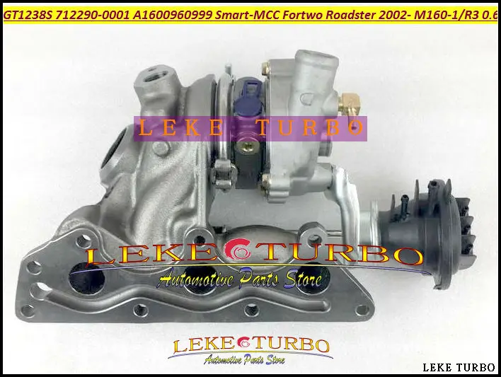 GT1238S 712290-0001 712290 A1600960999 Turbo For Smart-MCC Smart Fortwo 02- M160-1 Roadster 2002-06 M160 M160R3 3 Cyl 0.6L (1)