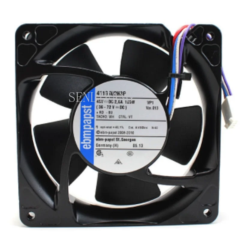 

Free shipping original 4118N / 2H8P 12038 48V 2.6A high speed cooling fan