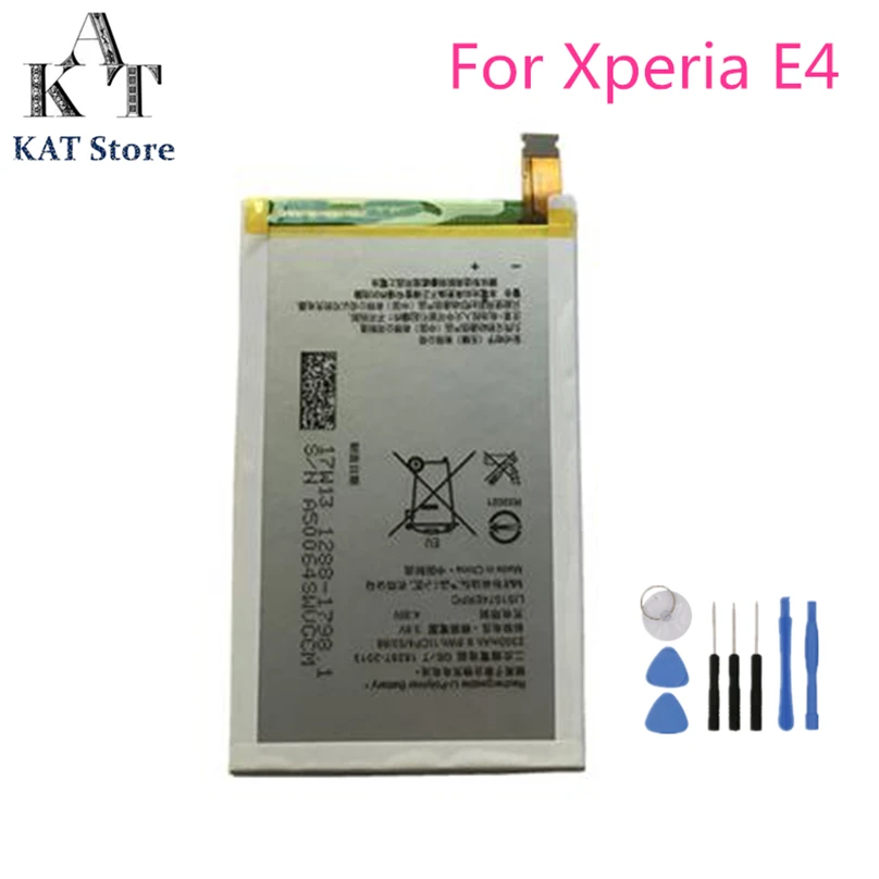 Аккумулятор для телефона KAT LIS1574ERPC 2300 мАч батареи Sony Xperia E4 E2003 E2033 E2105 лучшее