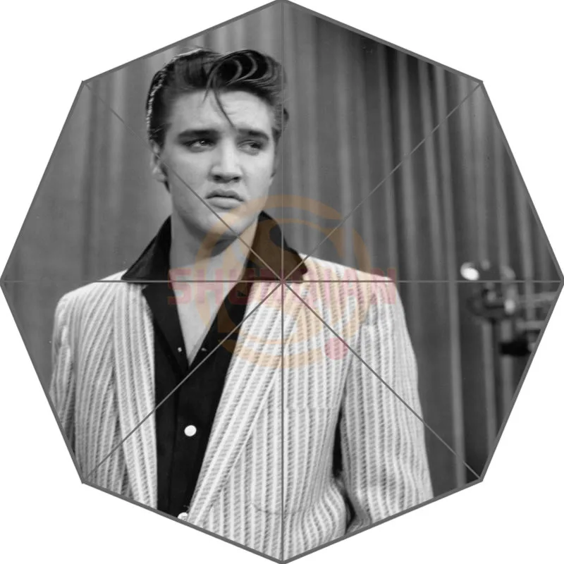 Elvis Presley На Заказ Зонтик Модный Дизайн Зонтик для мужчин и женщин Высокое качество Горячая Распродажа T#-fds52p - Цвет: Многоцветный