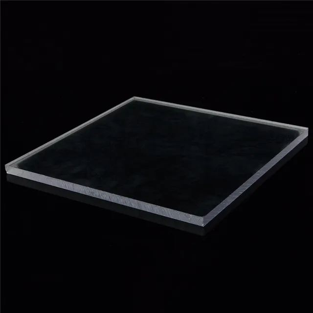 6mm clear acrylic perspex sheet custom cut to size pu plastic panel plastic sheet tray
