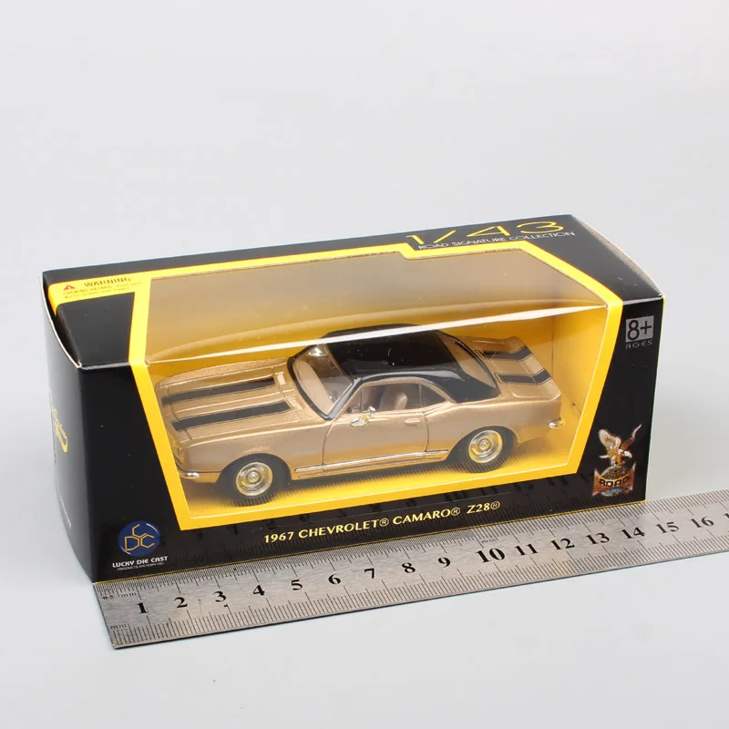 1/43 Масштаб Мини Винтаж 1967 Chevrolet Camaro Z28 Chevy гоночный автомобиль мышцы литья под давлением и автомобили-модельная игрушка миниатюрный коллектор