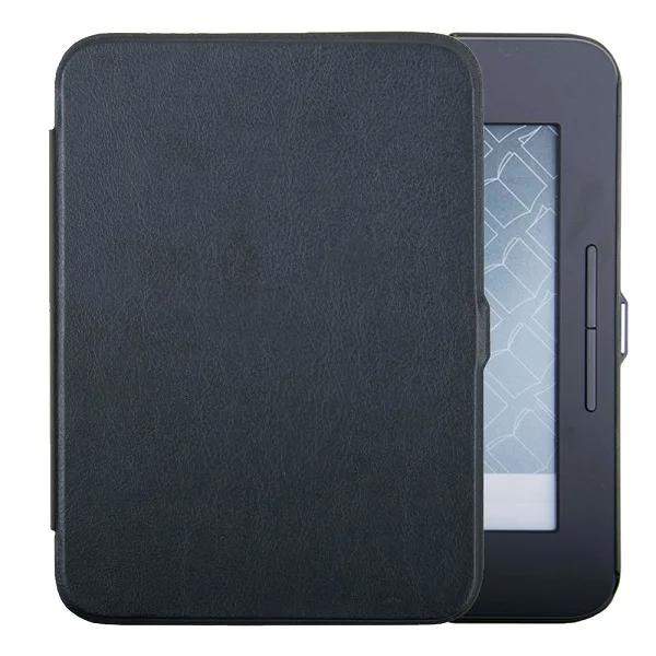 

Smart cover leather case for 2017 Noble&Nook glowlight 3 with light ereader Ultra slim thin cover case+free gift