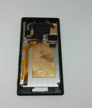 Black /White For Sony Xperia M2 D2302 D2303 D2305 D2306 Lcd display screen +Touch Panel Glass Screen +Frame replacement