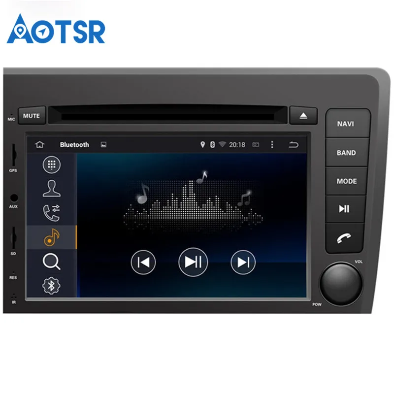 Android 9,0 4+ 32GB Автомобильный dvd-плеер gps навигация для VOLVO S60 V70 XC70 2000-2004 авто радио магнитофон мультимедийный плеер ips